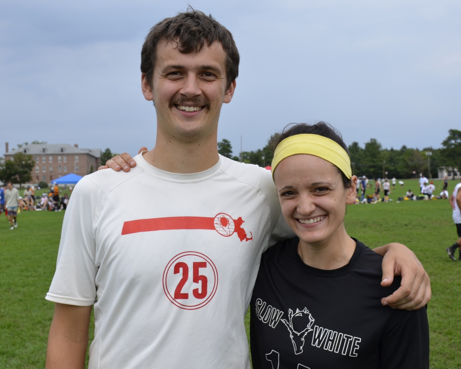Boston Slow White co-captains Alex Trahey and Hannah Baranes. Boston Slow White co-captains Alex Trahey and Hannah Baranes.